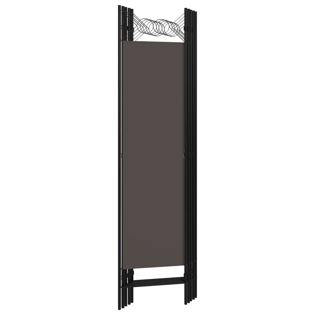 Paravento a 5 Pannelli Antracite 200x180 cm 320709