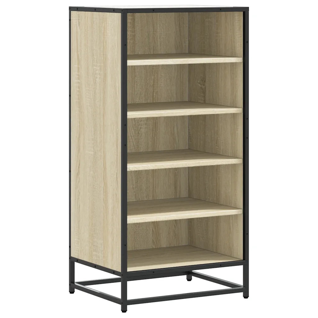 Scarpiera Rovere Sonoma 48x38x97,5 cm in Legno Multistrato 849205