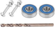 Kit di riparazione manubrii - 5 pezzi - Adatto per Grand Scenic 2 II - Materiale metallico/rubber - Montaggio professionale - Prestazioni affidabili - Manubri