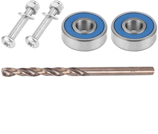 Kit di riparazione manubrii - 5 pezzi - Adatto per Grand Scenic 2 II - Materiale metallico/rubber - Montaggio professionale - Prestazioni affidabili - Manubri