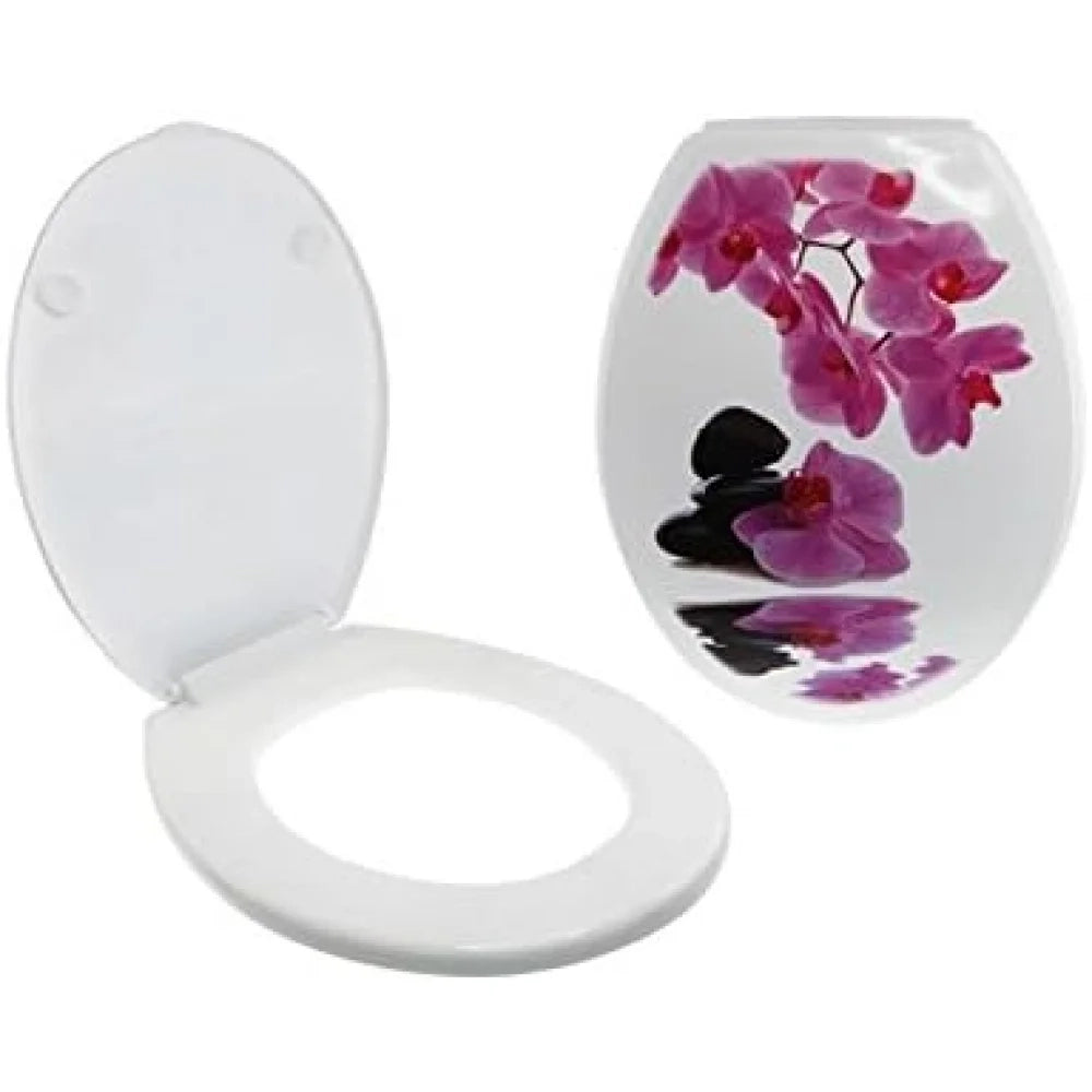 Fomax sedile wc in polipropilene, diametro 37 cm design  zen