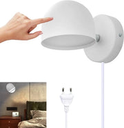 Lampada da Parete LED Senza Fili con Controllo Touch e Regolazione 360° - Luce Bianco Calda per l'Uso Domestico