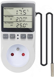Regolatore di temperatura digitale con presa per accensione per riscaldamento e raffreddamento