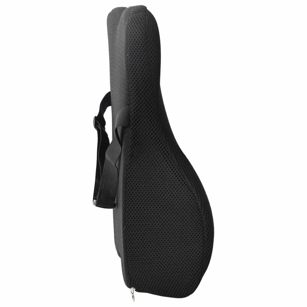 Cuscino lombare Nero Schiuma Memory 40 x 40 x 11 cm CFW8742007