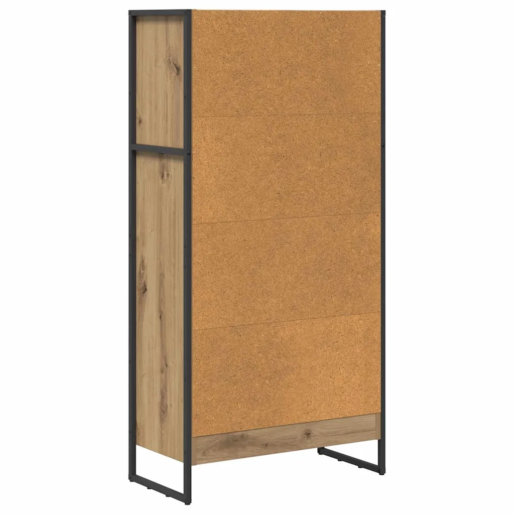 Armadio per Libri Rovere Artigianale 60 x 30 x 121 cm 886395
