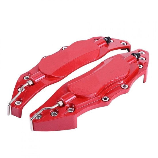 Coprimozzie - Copricoppa - Protezione - Rosso - Proteggiore - Per Pneumatici 16in-17in - 2 Pezzi