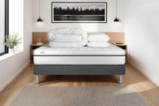 Pacchetto letto completo - Materasso 140x200cm + Box spring con doghe (kit) + 2 cuscini + Piumino - Vital Spa