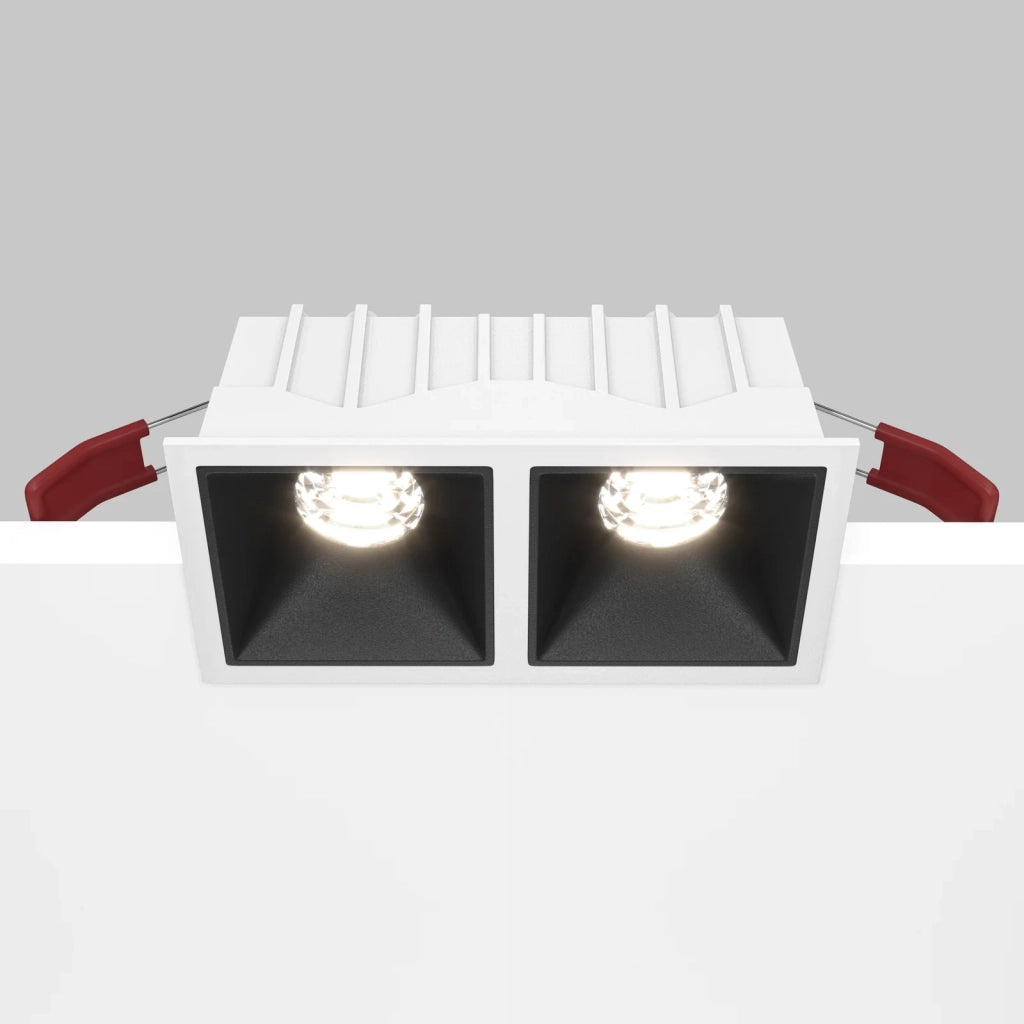 Maytoni Lampada da Incasso Alfa LED 1 luce LED integrato bianco metallo