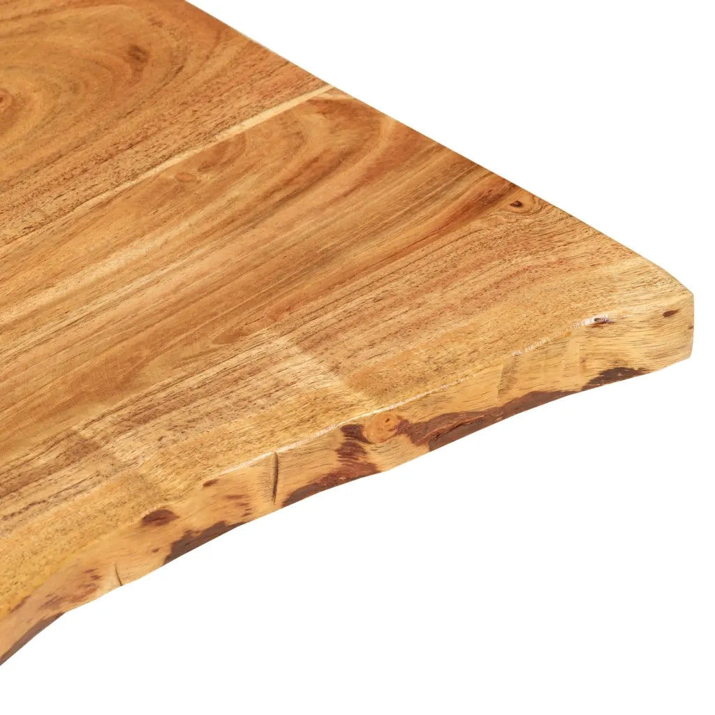 Piano per Lavabo Bagno in Massello di Acacia 58x52x2,5 cm 286317