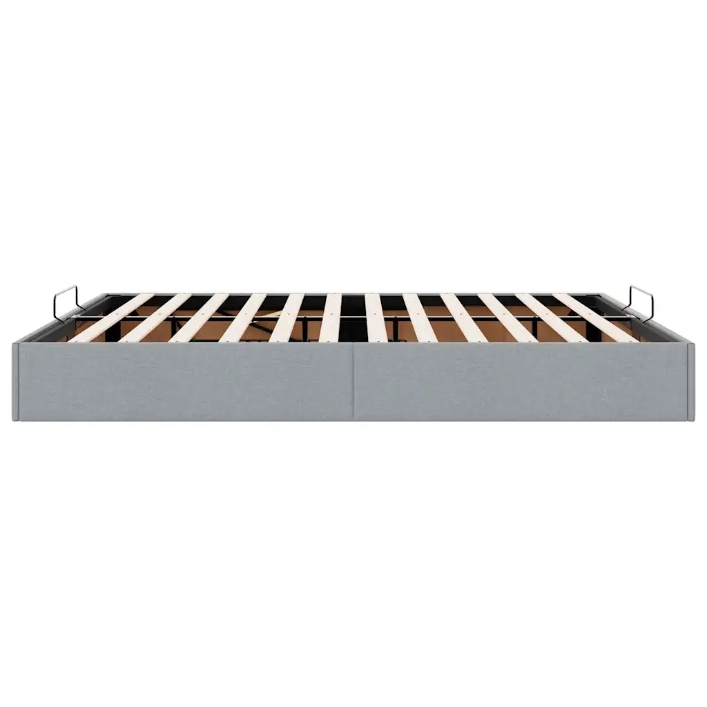 Struttura Letto Pouf senza Materasso 200x200 cm in Tessuto 3310903