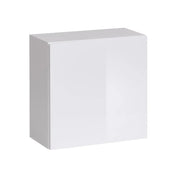 Mobile a cubo sospeso colore bianco 60x60cm per soggiorno collezione SWITCH.