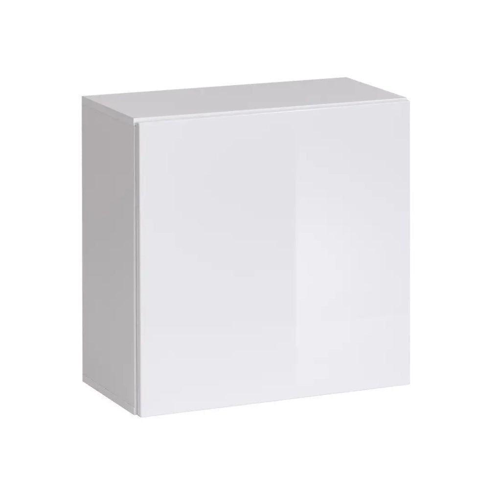 Mobile a cubo sospeso colore bianco 60x60cm per soggiorno collezione SWITCH.