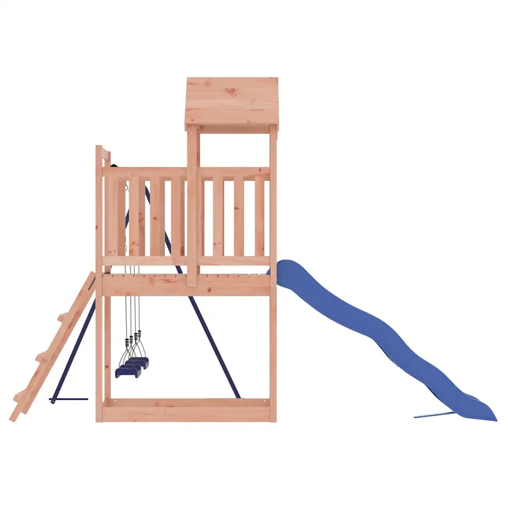 Set da Gioco da Esterno in Legno Massello di Douglas