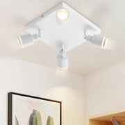 ZMH Faretto da soffitto 4 fiamme giratori per cucina ufficio camera letto