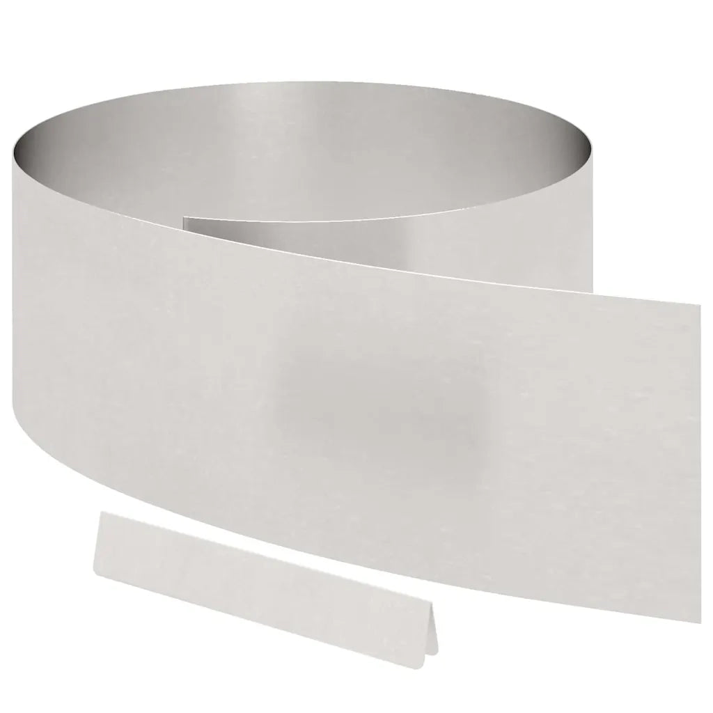 Bordura per Prato Argento 450 x 0,05 x 25 cm 868034