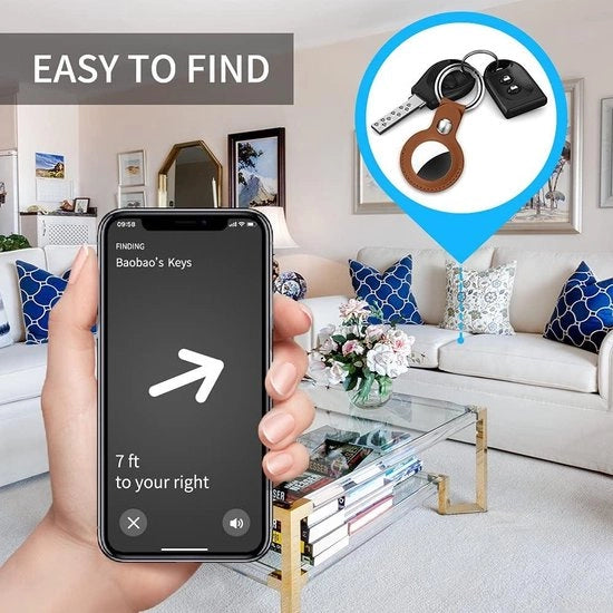 Casella di Protezione - Supporto in Pelle PU - Appoggio per Chiavi - Casella per Tracker Bluetooth - Airtags 2021 - Protezione Cutanea 

Modello: Airtags 2021
Compatibilità: Airtags 2021
Dimensioni: 
- Lunghezza: 10 cm
- Altezza: 6 cm
- Larghezza: 4 cm