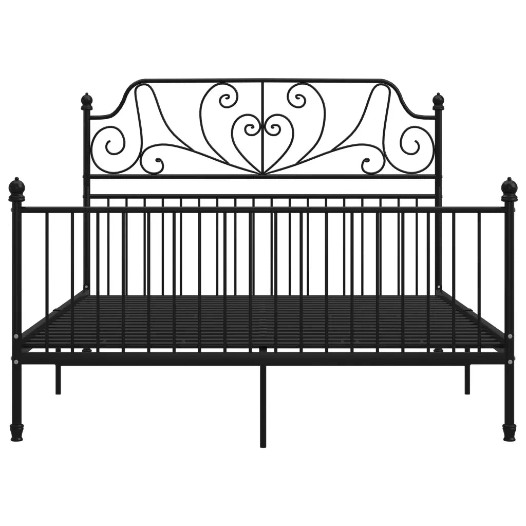 Giroletto Nero in Metallo 160x200 cm 324853
