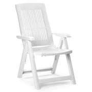 Dozier, Sedia da Esterno una Sedia Made in Italy, Bianco