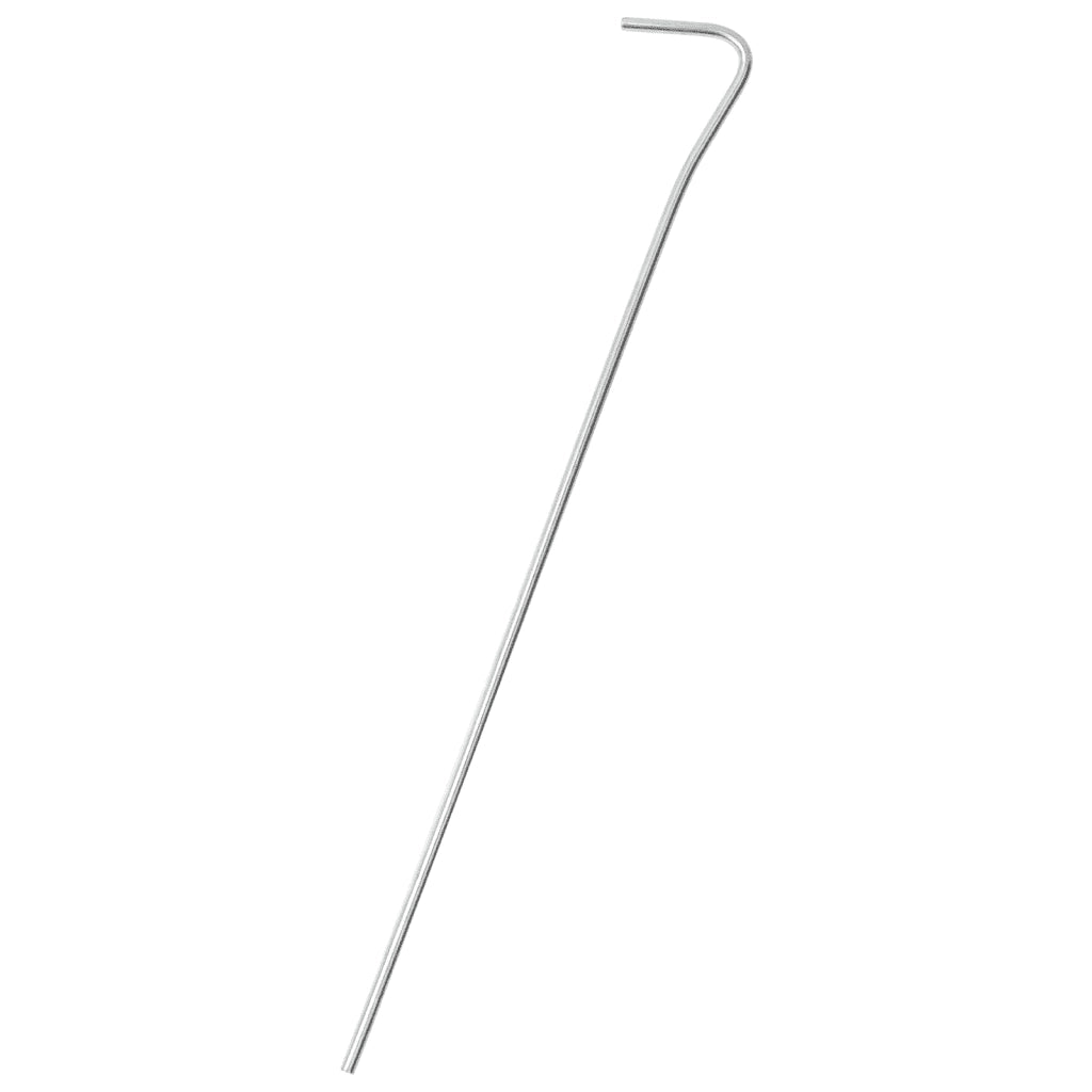 vidaXL Picchetti per Tenda 25 pz 23 cm Ø3 mm in Acciaio Zincato