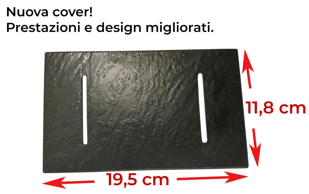 Piatto Doccia 80x100 cm Effetto Pietra Stone Grigio Antracite