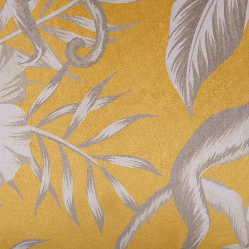 Set di 2 cuscini decorativi forma di animale giallo 45 x 45 cm moderno Glamour Decor accessori