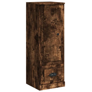 Credenza | Madia | Buffet da pranzo | Armadio da pranzo Rovere Fumo 36x35,5x103,5 cm in Legno Multistrato