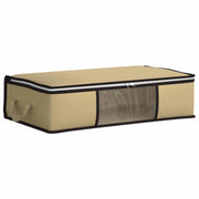 Scatola di stoccaggio con finestra laterale trasparente Crema CFW3716287