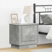 Armadio da Notte Grigio cemento 44 x 34,5 x 45 cm 869568