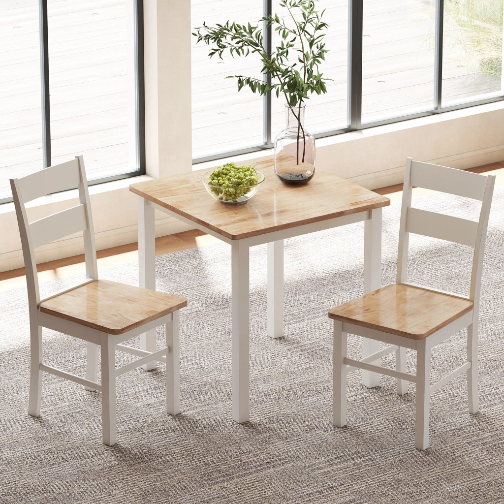 Tavolo da pranzo allungabile in legno ¨C Minimal ¨C Naturale 120x80x75 cm