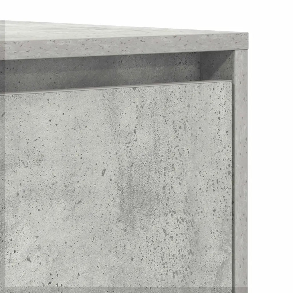 Credenza-Buffet-Armadio da cucina Grigio cemento 120 x 41 x 75 cm Legno multistrato 687623