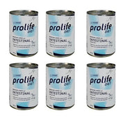 CIBO IN SCATOLA PER CANI DIET DOG INTESTINAL SENSITIVE. 400GR PROLIFE 6x400