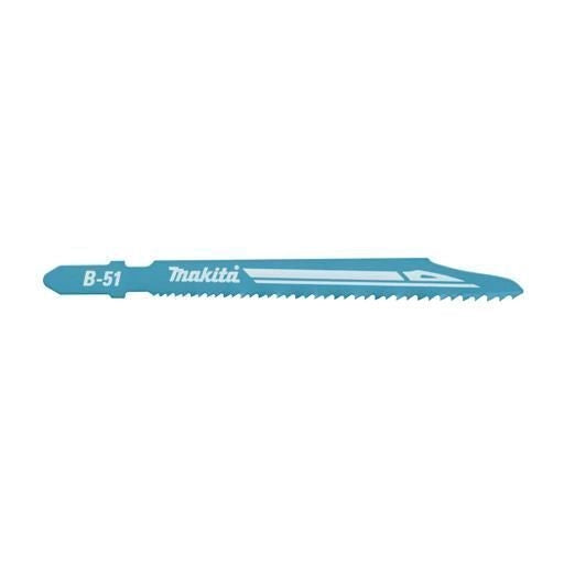 Makita B-06476 lama per sega a gattuccio, sega a traforo e sega universale High-Speed Steel (HSS) 5 pz