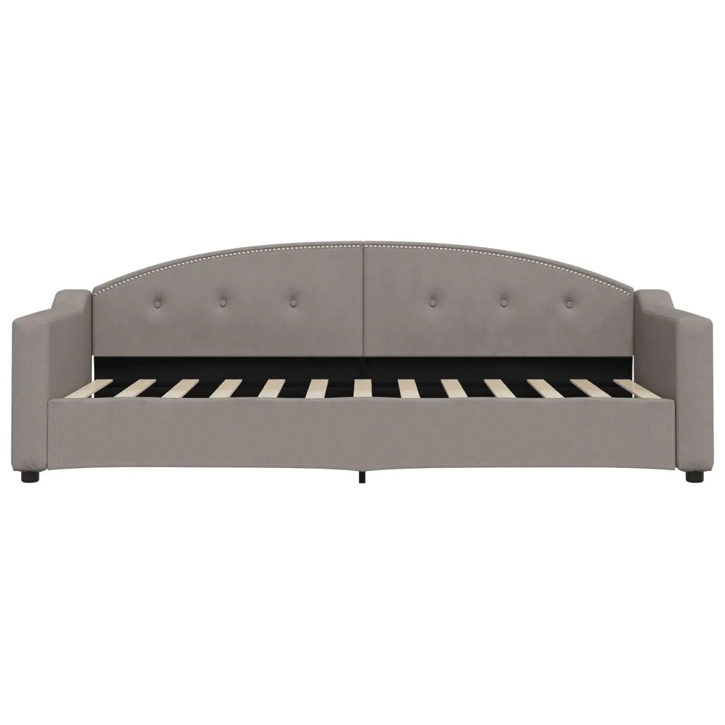 Divano letto | Sof¨¤ letto | Letto singolo Estraibile Tortora 80x200 cm Tessuto
