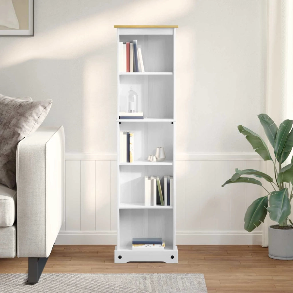 Libreria Bianco 46 x 20 x 170 cm Pino massello 42024947