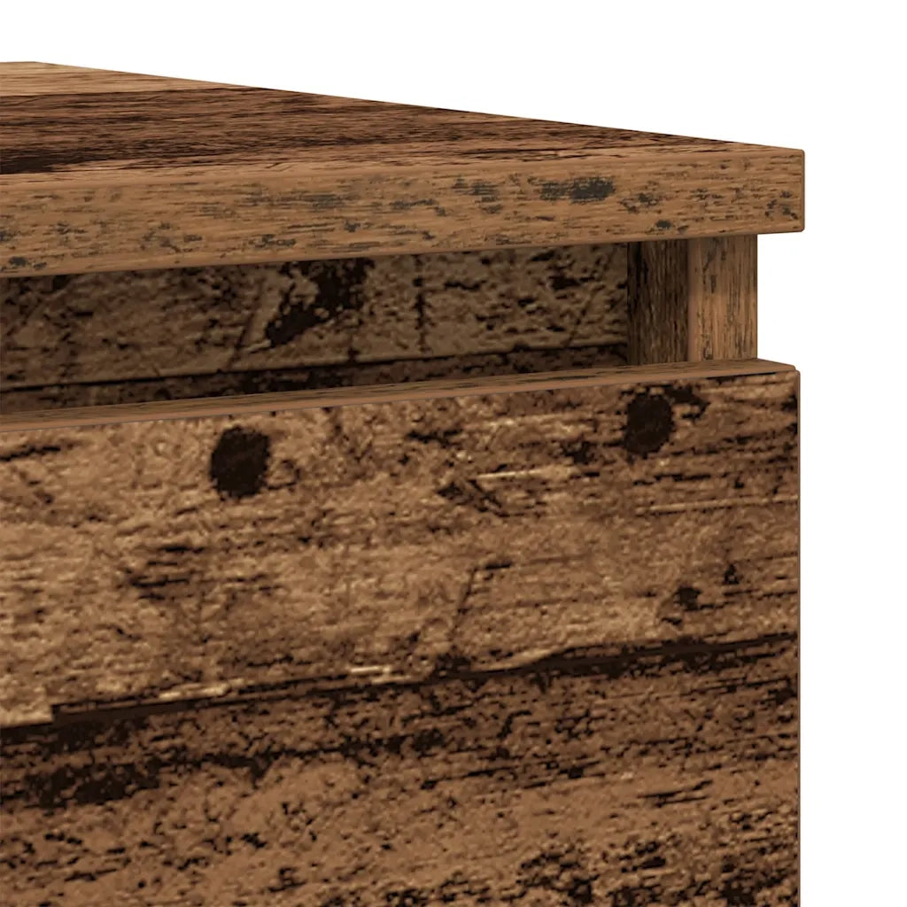 Credenza | Madia | Buffet da pranzo | Armadio da pranzo Legno Antico 100x35x76 cm in Legno Multistrato