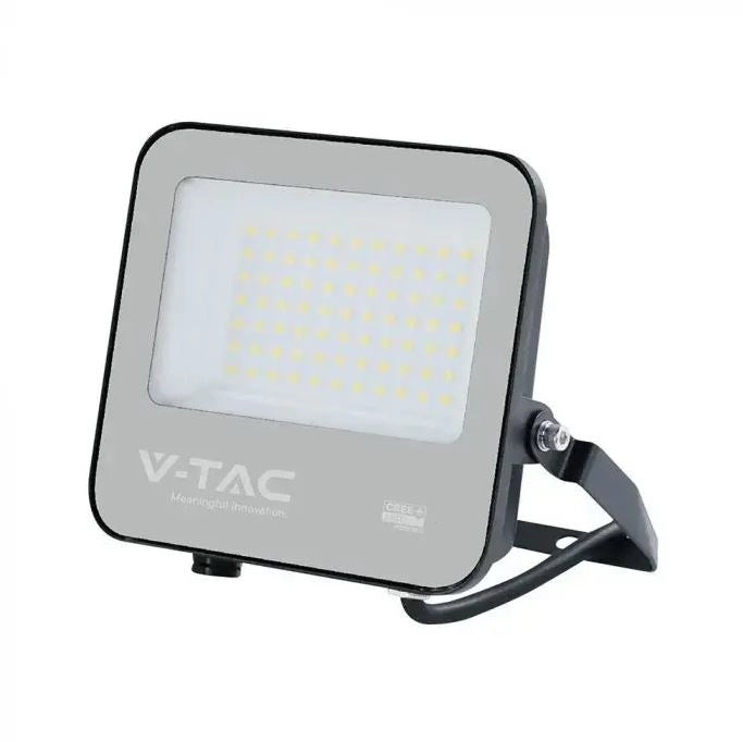 V-TAC PRO Faro LED Slim 50W Chip CREE Nero 4000K IP65 135 lm/W VT-4455-B