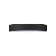 Set Paralume Cilindro D70 H9 Cm Tessuto Nero Ideal Lux Collezione SET