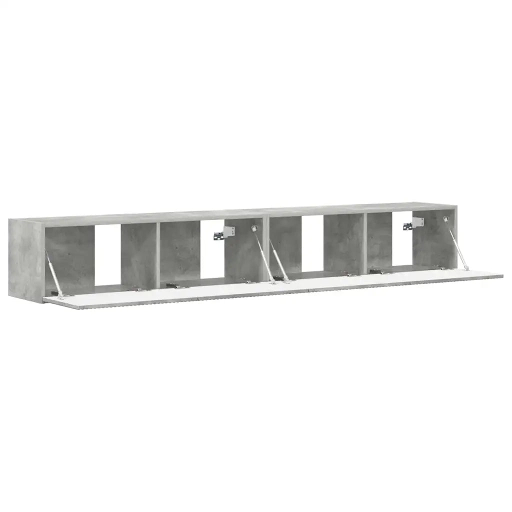 Mobile TV da parete 2 pcs Calcestruzzo 98 x 31 x 29,5 cm 892236
