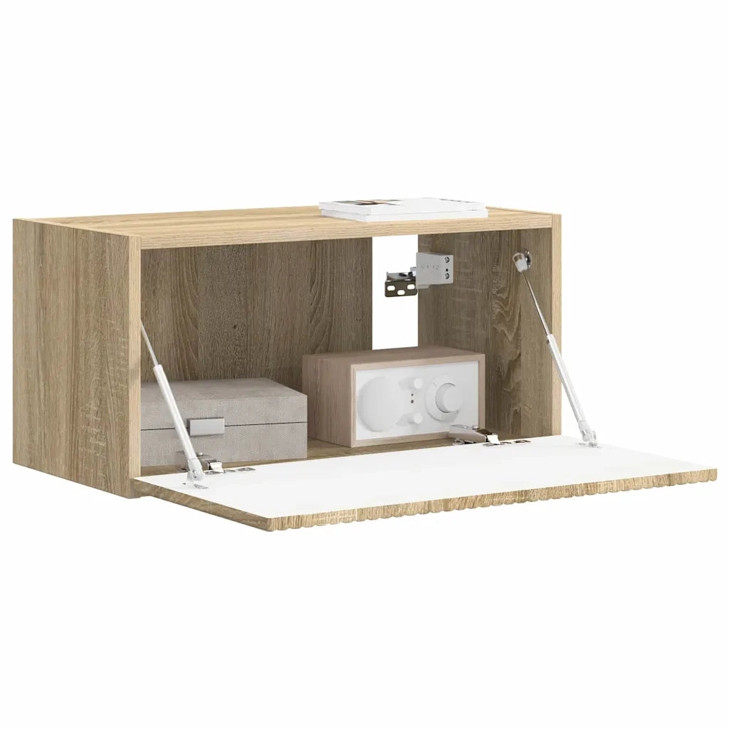Mobile TV da parete-Mobile TV a Muro-Credenza TV Sonoma 60 x 31 x 29.5 cm Legno multistrato 740506