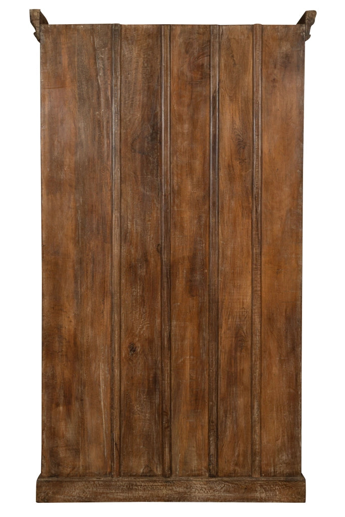 Biscottini Stipo Libreria in legno massiccio con porta antica Molto solido spazioso
