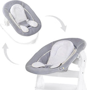 Set di protezione 2 in 1 per neonati - seggiolino per auto da 0 anni - grigio - 66 x 49 x 45 cm