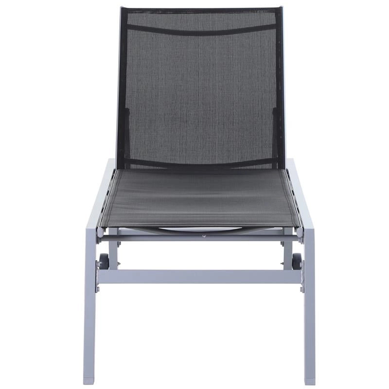 LETTINO PRENDISOLE PIEGHEVOLE CON MATERASSINO 169 X 65 X 102 CM NERO