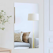 Specchio da parete Rettangolare-Specchio a Muro-Specchio Decorativo 50 x 80 cm vetro temperato