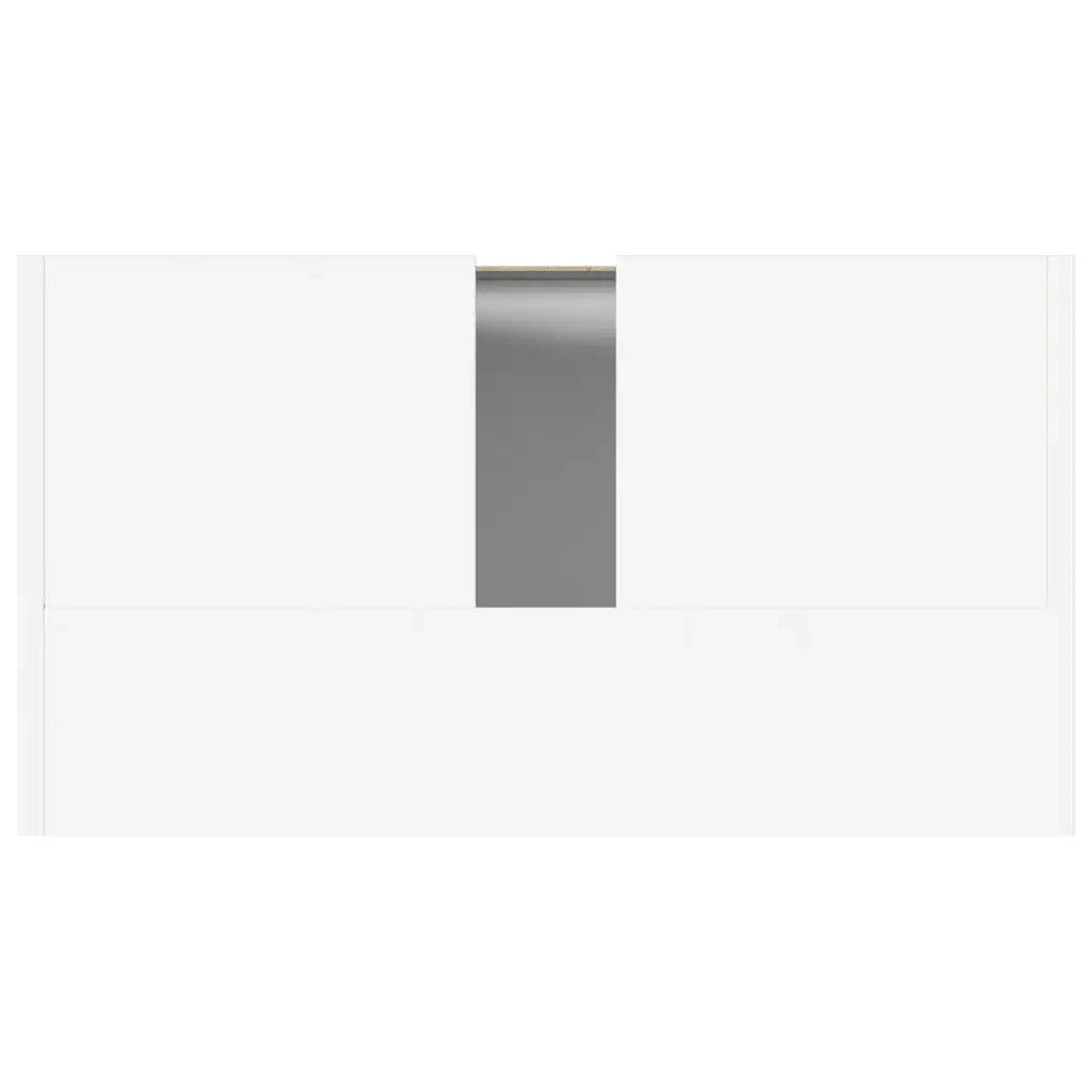 Mobile da Bagno Bianco 60x33x61 cm in Legno Multistrato 802642