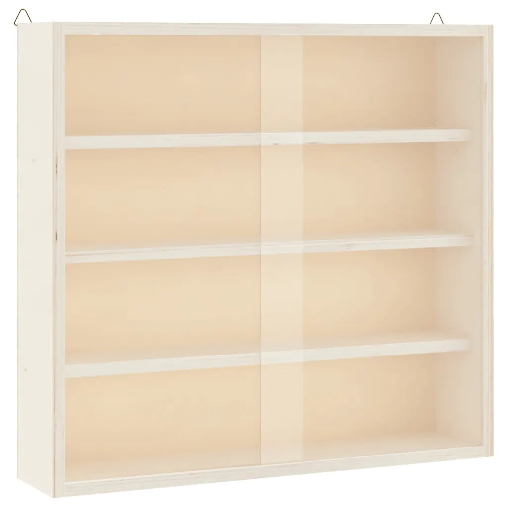 Teca da Collezione in Legno con Porte 40x8,5x37 cm CFW9419342