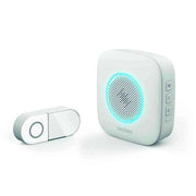 CAMPANELLO SUONERIA SONA SENZA FILI CON LUCE LAMPEGGIANTE (102507)