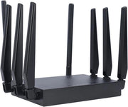 Router WiFi di alta qualità 6.5G con 8 antenne e fermo SIM - 1000 Mbit/s - Plug and Play per uso domestico