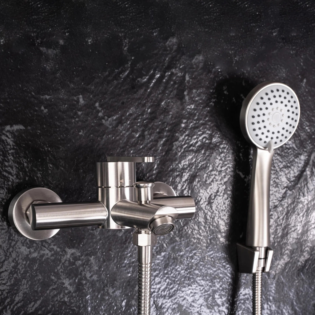 Rubinetto Da Vasca Rea Ontario Brush Nickel