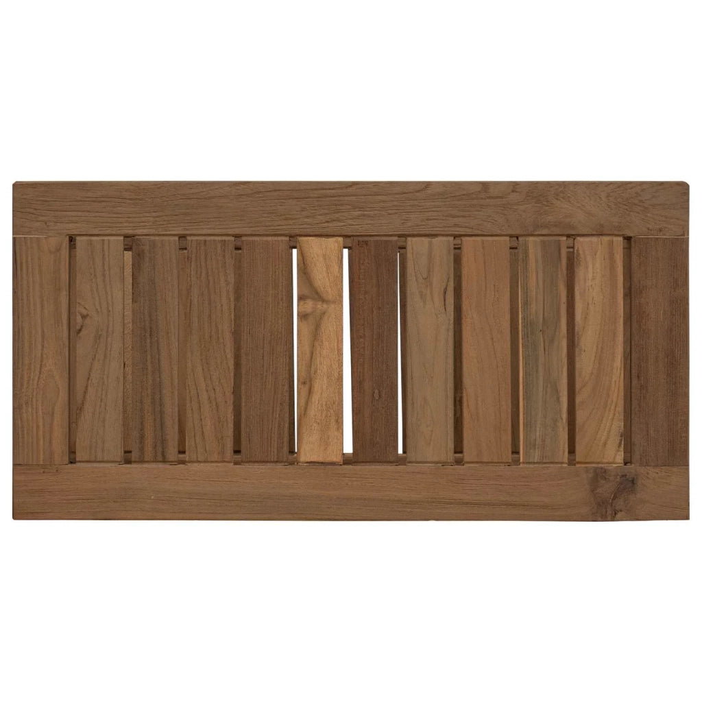 Tavolino da Bagno Naturale 60 x 30 x 45 cm Legno di teak solido 42024271