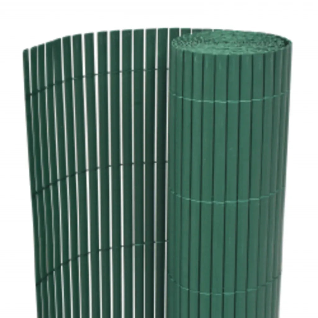 Recinzione da Giardino | Recinzione da cortile a Doppio Lato 110x300 cm Verde